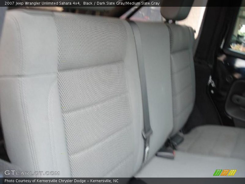 Black / Dark Slate Gray/Medium Slate Gray 2007 Jeep Wrangler Unlimited Sahara 4x4