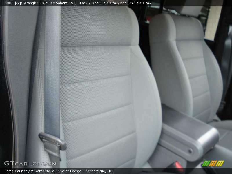 Black / Dark Slate Gray/Medium Slate Gray 2007 Jeep Wrangler Unlimited Sahara 4x4