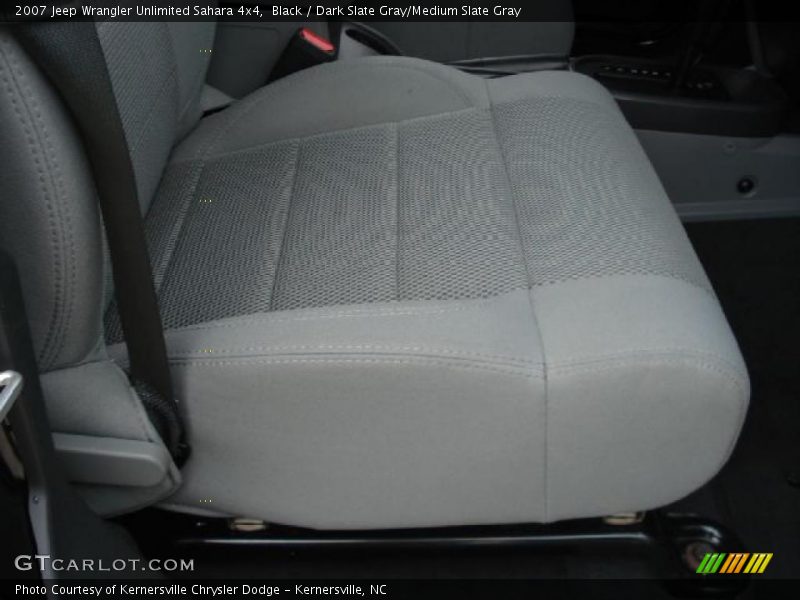 Black / Dark Slate Gray/Medium Slate Gray 2007 Jeep Wrangler Unlimited Sahara 4x4