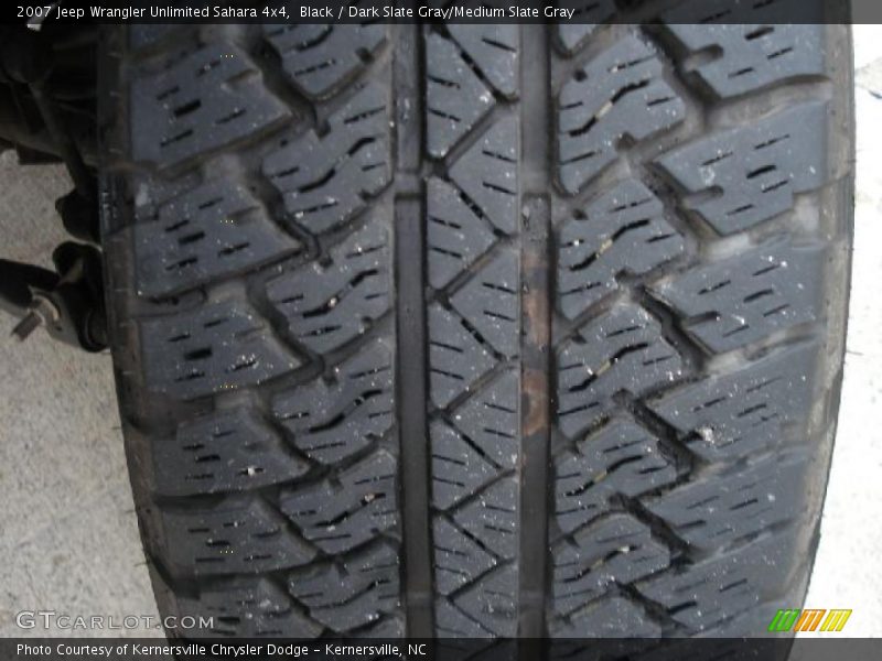 Black / Dark Slate Gray/Medium Slate Gray 2007 Jeep Wrangler Unlimited Sahara 4x4