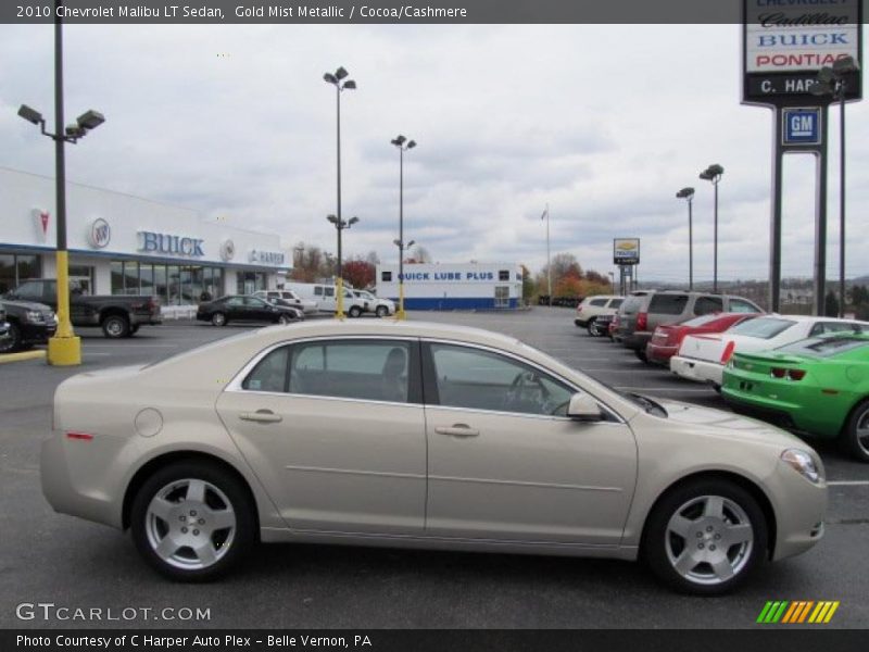  2010 Malibu LT Sedan Gold Mist Metallic