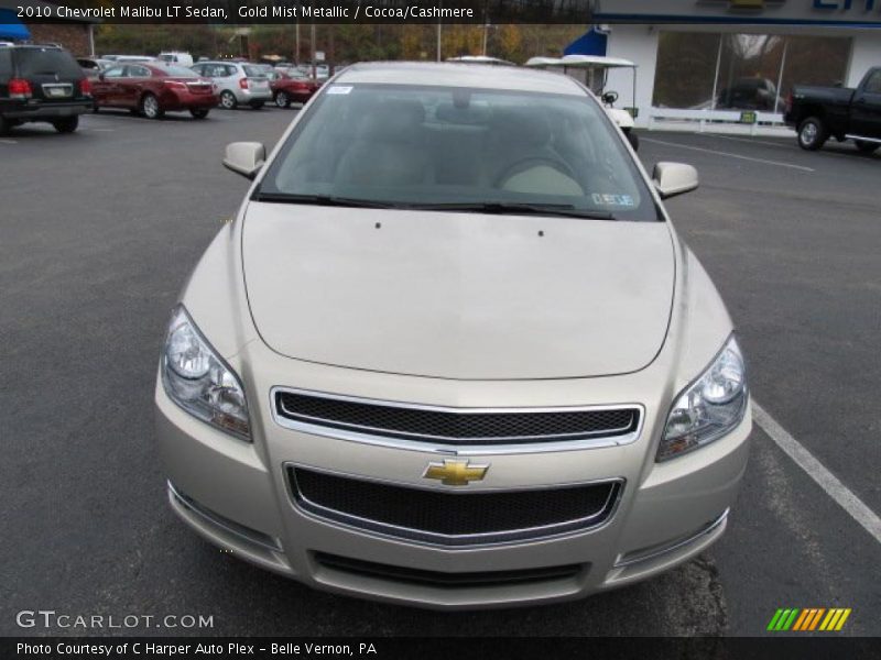 Gold Mist Metallic / Cocoa/Cashmere 2010 Chevrolet Malibu LT Sedan