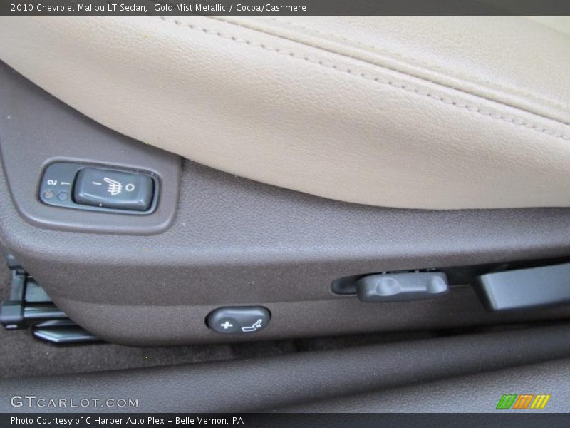 Gold Mist Metallic / Cocoa/Cashmere 2010 Chevrolet Malibu LT Sedan