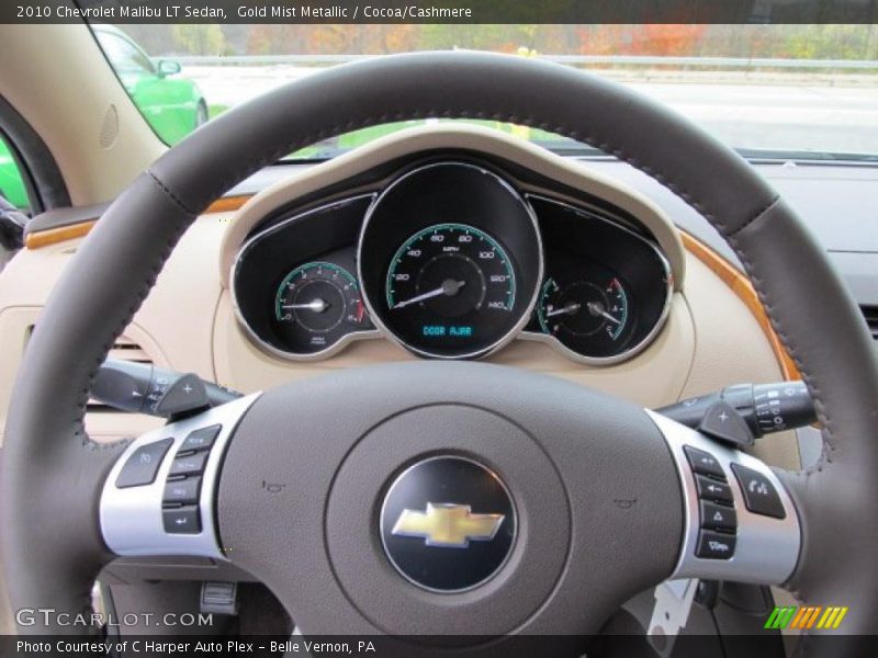 Controls of 2010 Malibu LT Sedan