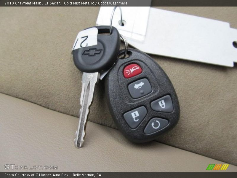 Gold Mist Metallic / Cocoa/Cashmere 2010 Chevrolet Malibu LT Sedan