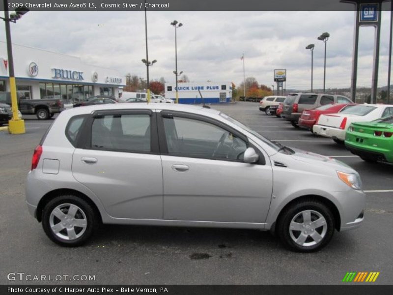 Cosmic Silver / Charcoal 2009 Chevrolet Aveo Aveo5 LS