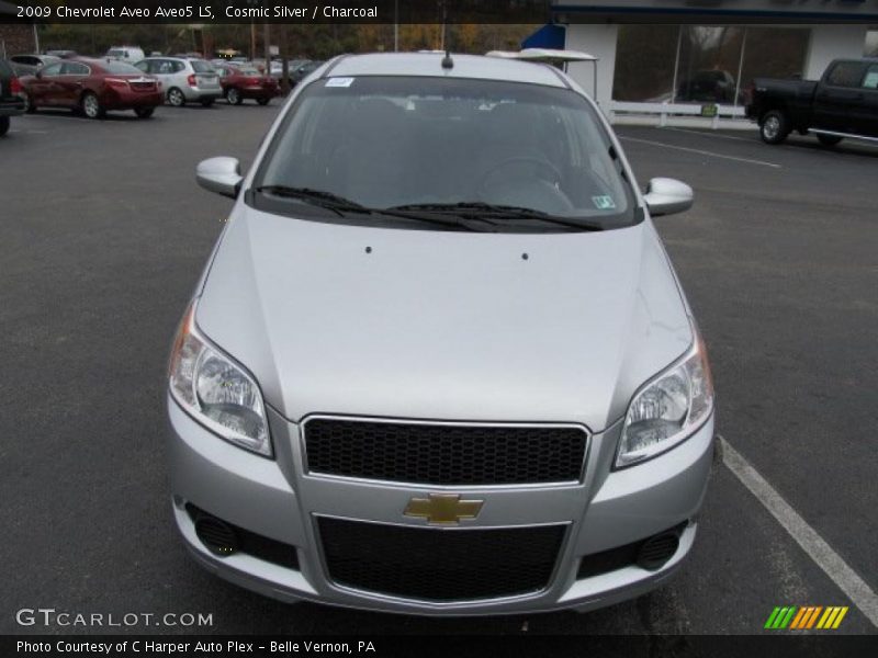 Cosmic Silver / Charcoal 2009 Chevrolet Aveo Aveo5 LS