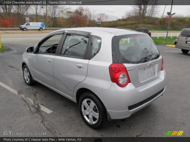 Cosmic Silver / Charcoal 2009 Chevrolet Aveo Aveo5 LS