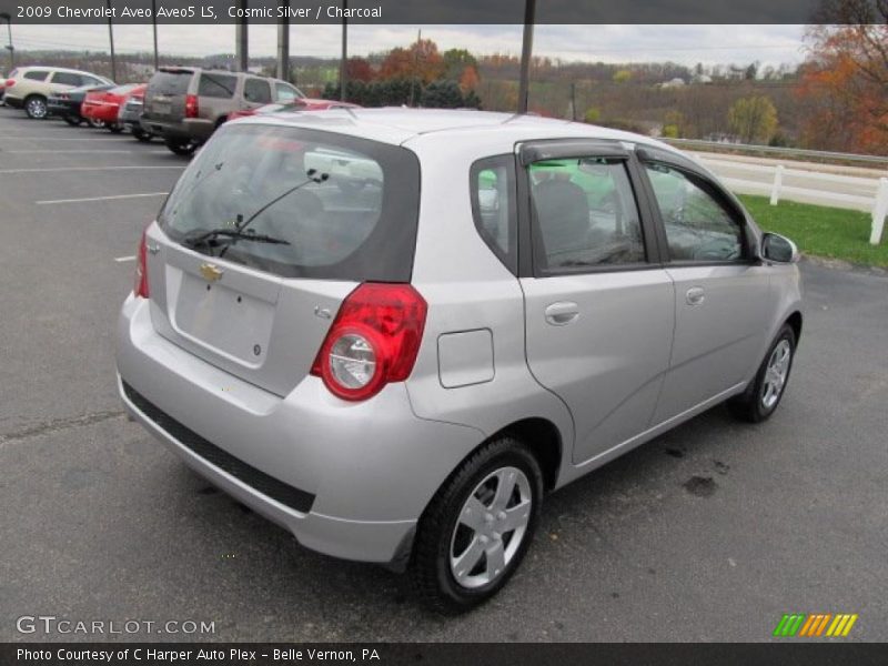 Cosmic Silver / Charcoal 2009 Chevrolet Aveo Aveo5 LS