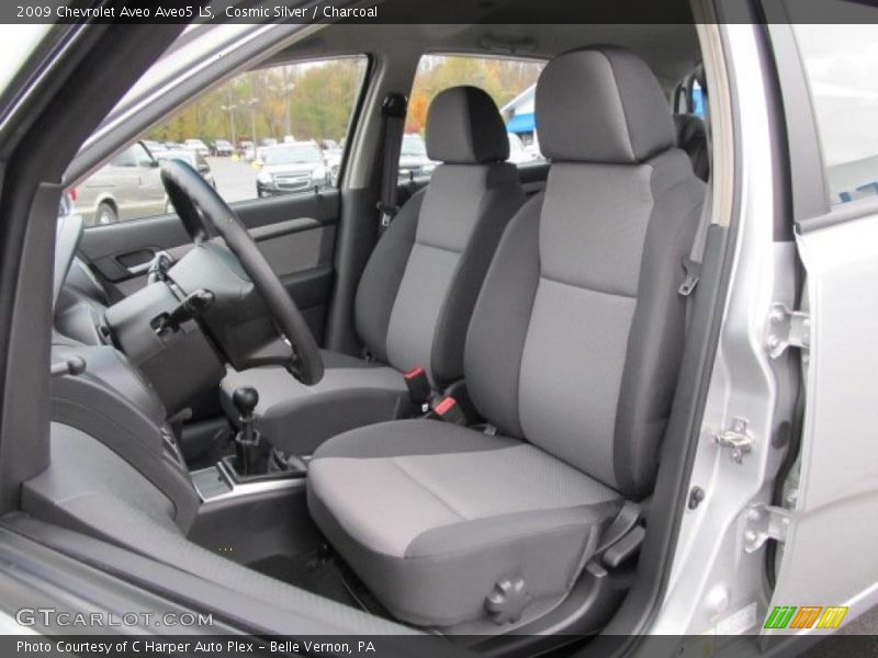  2009 Aveo Aveo5 LS Charcoal Interior