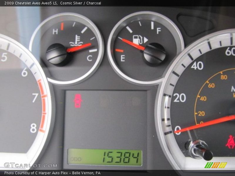 Cosmic Silver / Charcoal 2009 Chevrolet Aveo Aveo5 LS