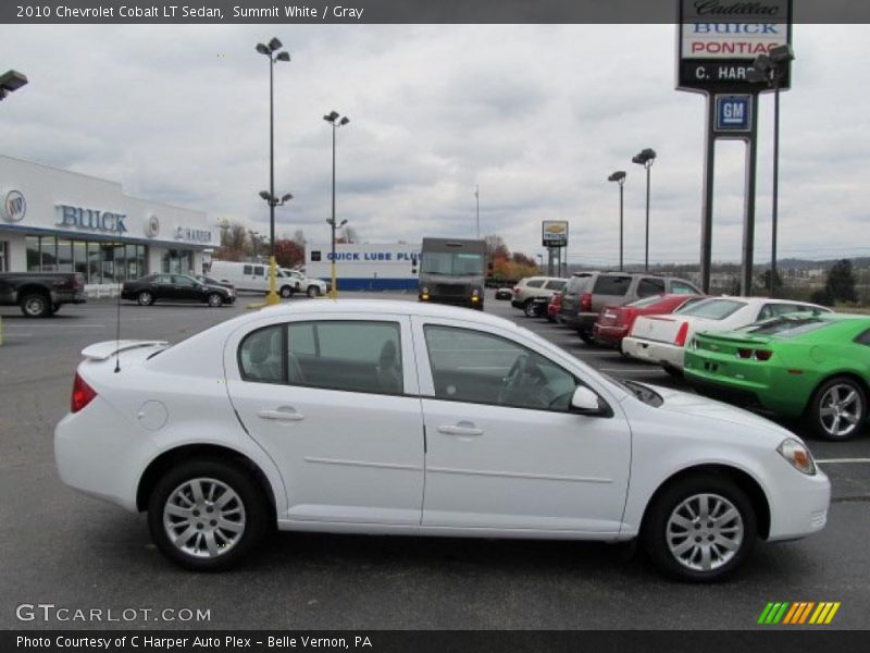 Summit White / Gray 2010 Chevrolet Cobalt LT Sedan