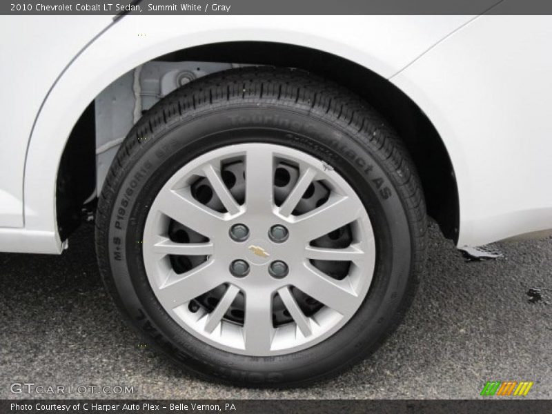 Summit White / Gray 2010 Chevrolet Cobalt LT Sedan