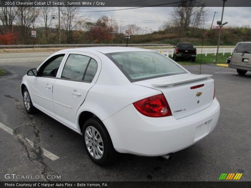 Summit White / Gray 2010 Chevrolet Cobalt LT Sedan