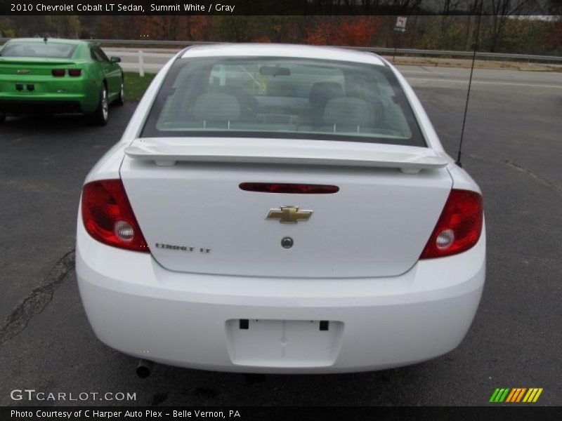 Summit White / Gray 2010 Chevrolet Cobalt LT Sedan
