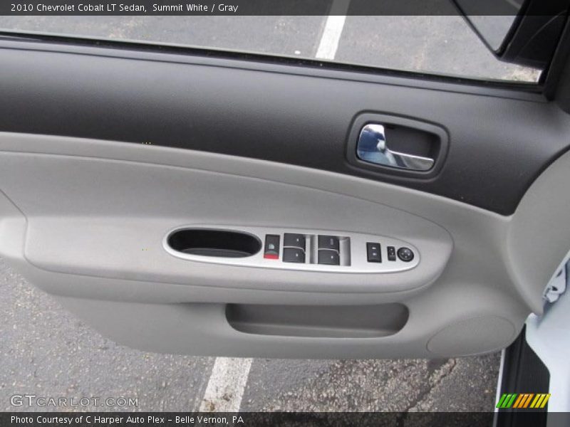 Summit White / Gray 2010 Chevrolet Cobalt LT Sedan