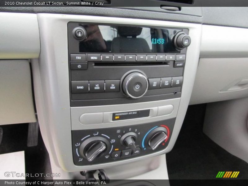 Summit White / Gray 2010 Chevrolet Cobalt LT Sedan