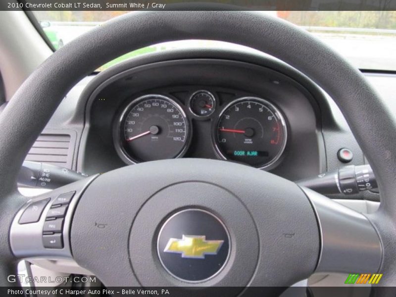 Summit White / Gray 2010 Chevrolet Cobalt LT Sedan