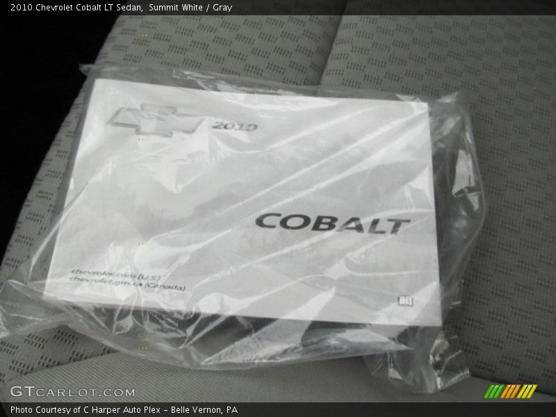 Summit White / Gray 2010 Chevrolet Cobalt LT Sedan
