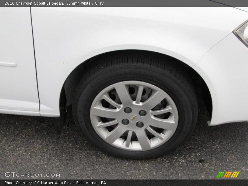 Summit White / Gray 2010 Chevrolet Cobalt LT Sedan