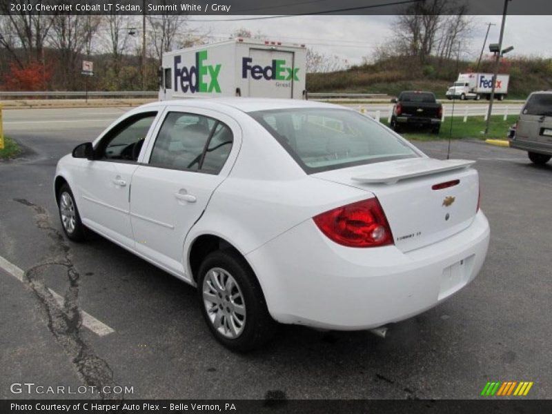 Summit White / Gray 2010 Chevrolet Cobalt LT Sedan