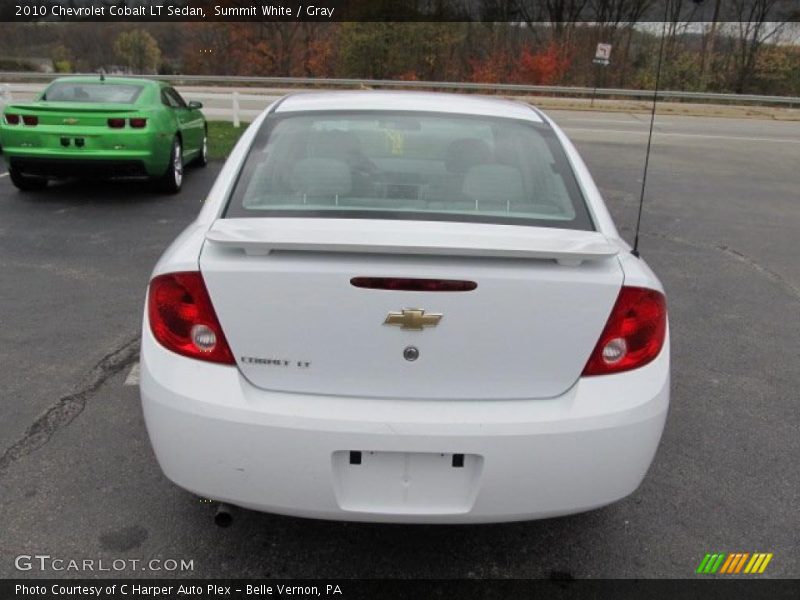 Summit White / Gray 2010 Chevrolet Cobalt LT Sedan