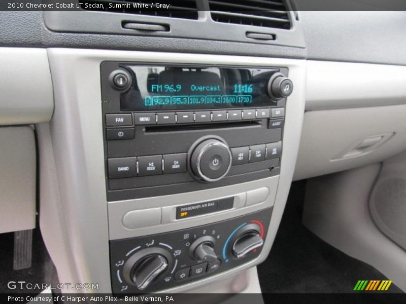 Summit White / Gray 2010 Chevrolet Cobalt LT Sedan