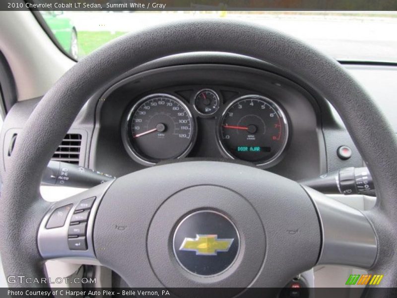 Summit White / Gray 2010 Chevrolet Cobalt LT Sedan