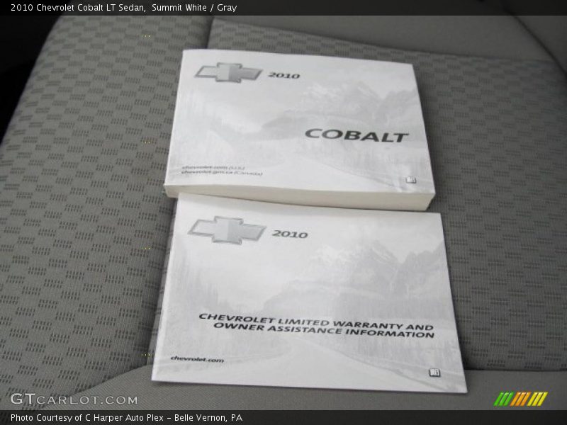 Summit White / Gray 2010 Chevrolet Cobalt LT Sedan