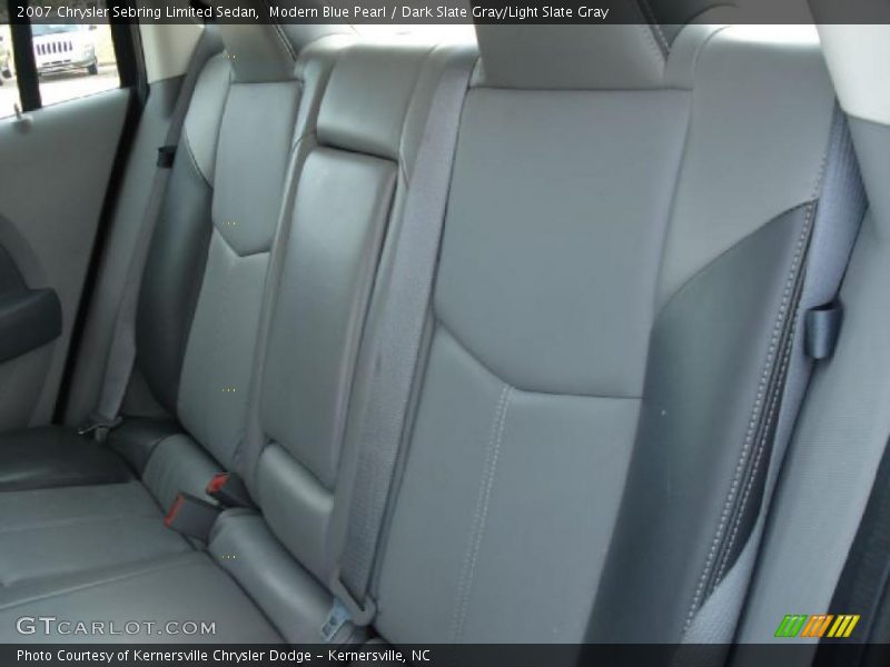  2007 Sebring Limited Sedan Dark Slate Gray/Light Slate Gray Interior