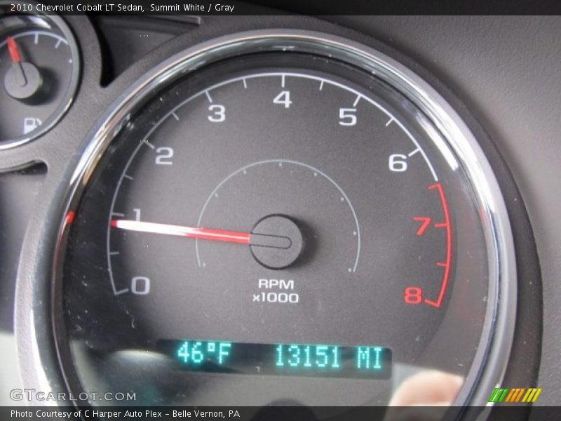 Summit White / Gray 2010 Chevrolet Cobalt LT Sedan