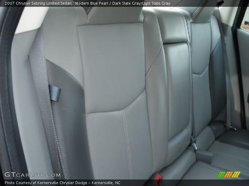  2007 Sebring Limited Sedan Dark Slate Gray/Light Slate Gray Interior