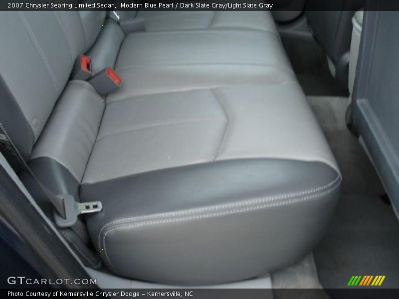 Modern Blue Pearl / Dark Slate Gray/Light Slate Gray 2007 Chrysler Sebring Limited Sedan