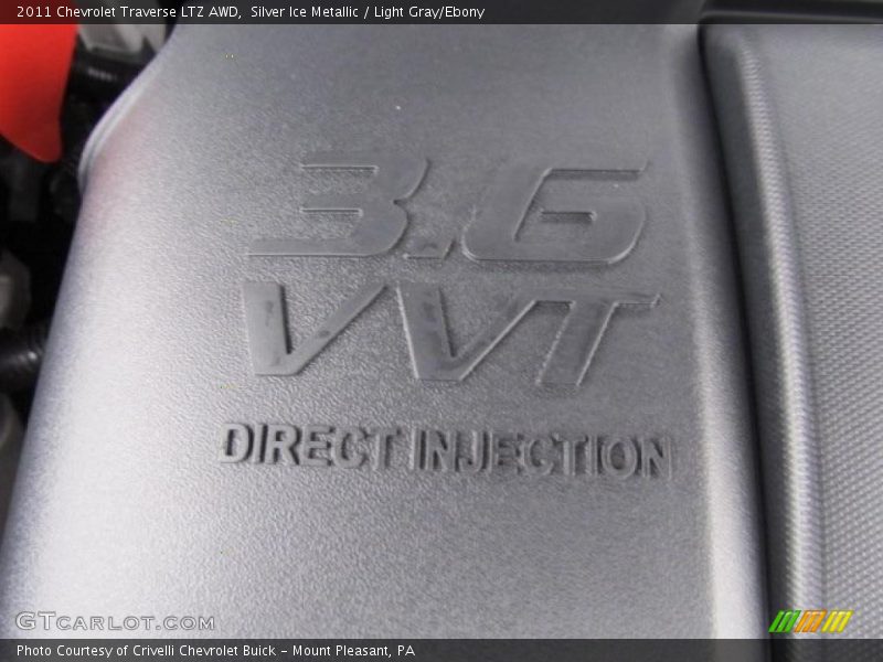  2011 Traverse LTZ AWD Engine - 3.6 Liter DI DOHC 24-Valve VVT V6
