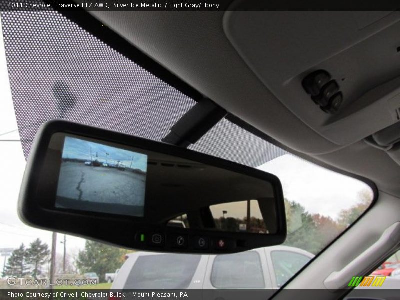 Silver Ice Metallic / Light Gray/Ebony 2011 Chevrolet Traverse LTZ AWD