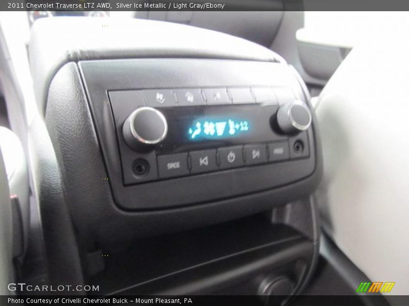 Silver Ice Metallic / Light Gray/Ebony 2011 Chevrolet Traverse LTZ AWD