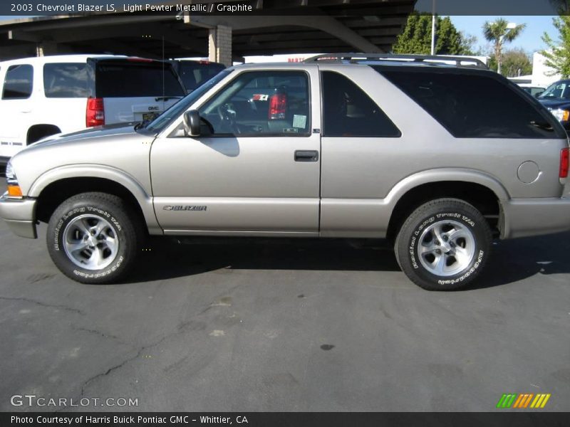 Light Pewter Metallic / Graphite 2003 Chevrolet Blazer LS