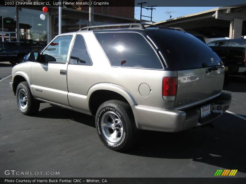 Light Pewter Metallic / Graphite 2003 Chevrolet Blazer LS