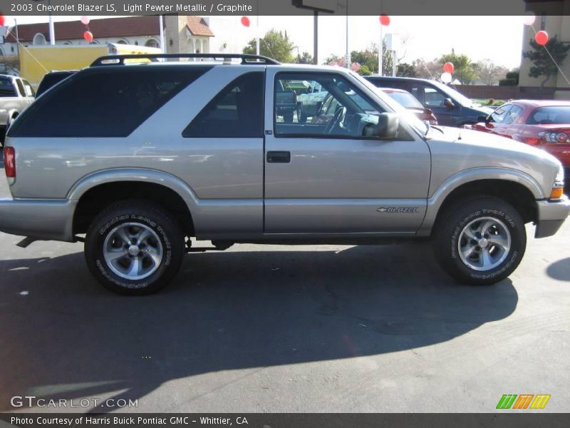 Light Pewter Metallic / Graphite 2003 Chevrolet Blazer LS