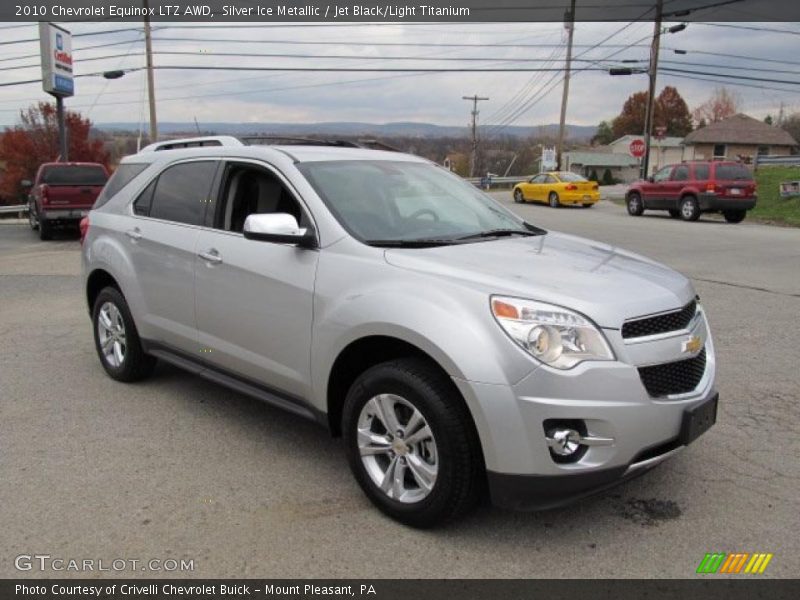 Front 3/4 View of 2010 Equinox LTZ AWD