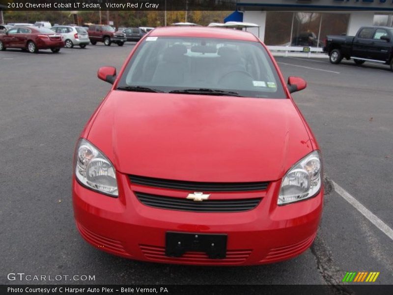 Victory Red / Gray 2010 Chevrolet Cobalt LT Sedan