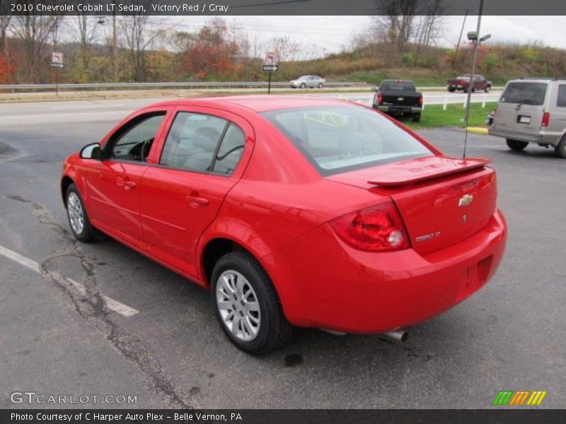 Victory Red / Gray 2010 Chevrolet Cobalt LT Sedan