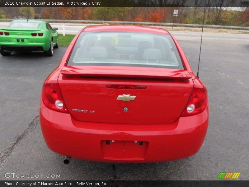 Victory Red / Gray 2010 Chevrolet Cobalt LT Sedan