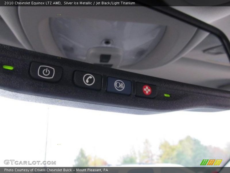 Controls of 2010 Equinox LTZ AWD