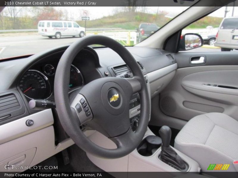 Victory Red / Gray 2010 Chevrolet Cobalt LT Sedan
