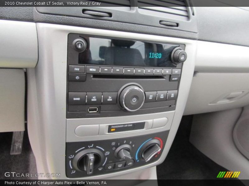 Victory Red / Gray 2010 Chevrolet Cobalt LT Sedan