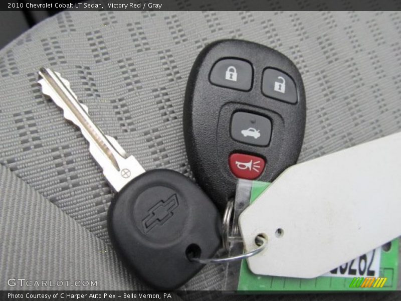 Victory Red / Gray 2010 Chevrolet Cobalt LT Sedan