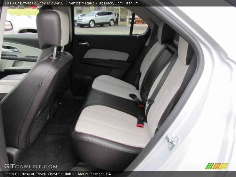  2010 Equinox LTZ AWD Jet Black/Light Titanium Interior