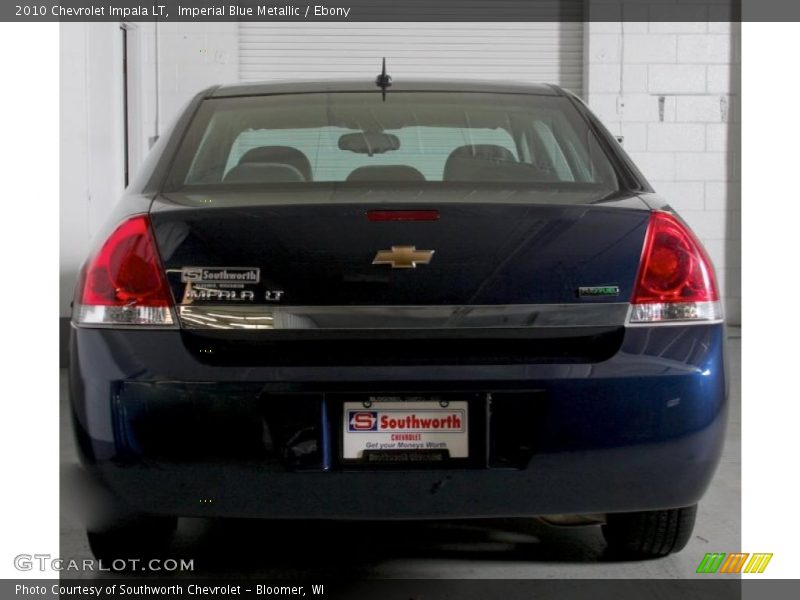 Imperial Blue Metallic / Ebony 2010 Chevrolet Impala LT