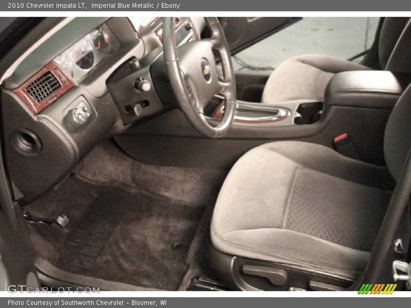 Imperial Blue Metallic / Ebony 2010 Chevrolet Impala LT